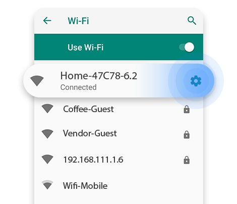 手机连接WIFI